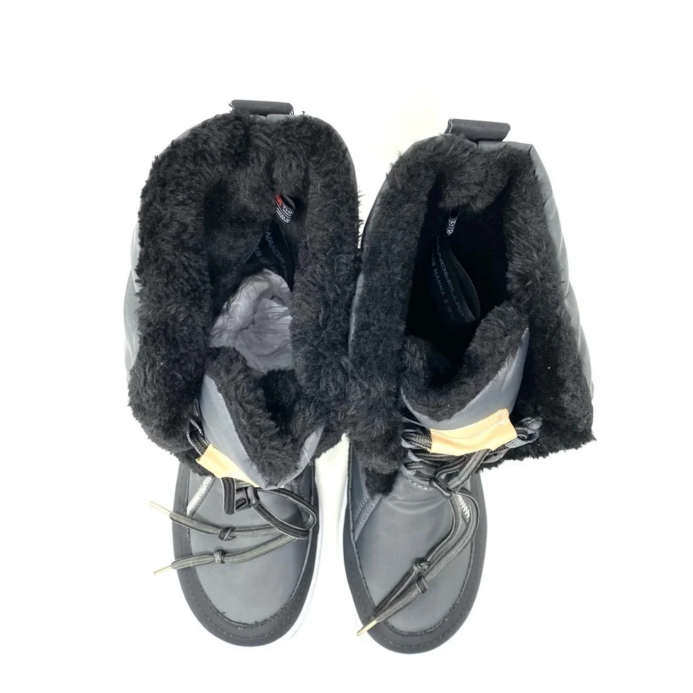 Wanderlust Hanna Grey Warm Lined Winter Snow Boot